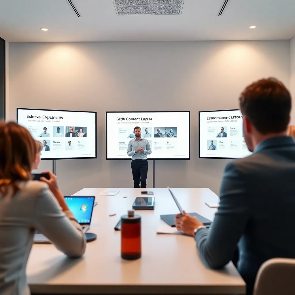 Professionele presentatiematerialen in Nederlandse zakelijke context