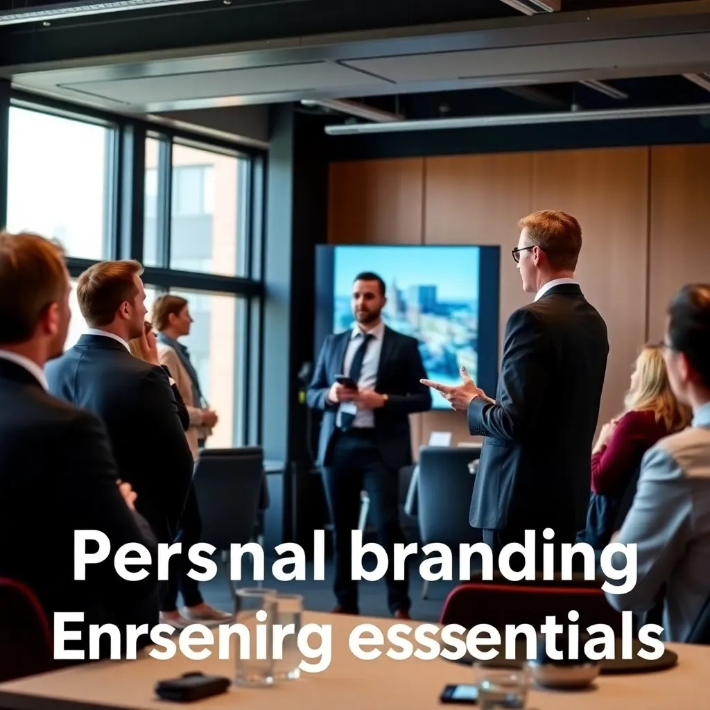 Netwerkevenement in Amsterdam waar professionals persoonlijke merken uitwisselen